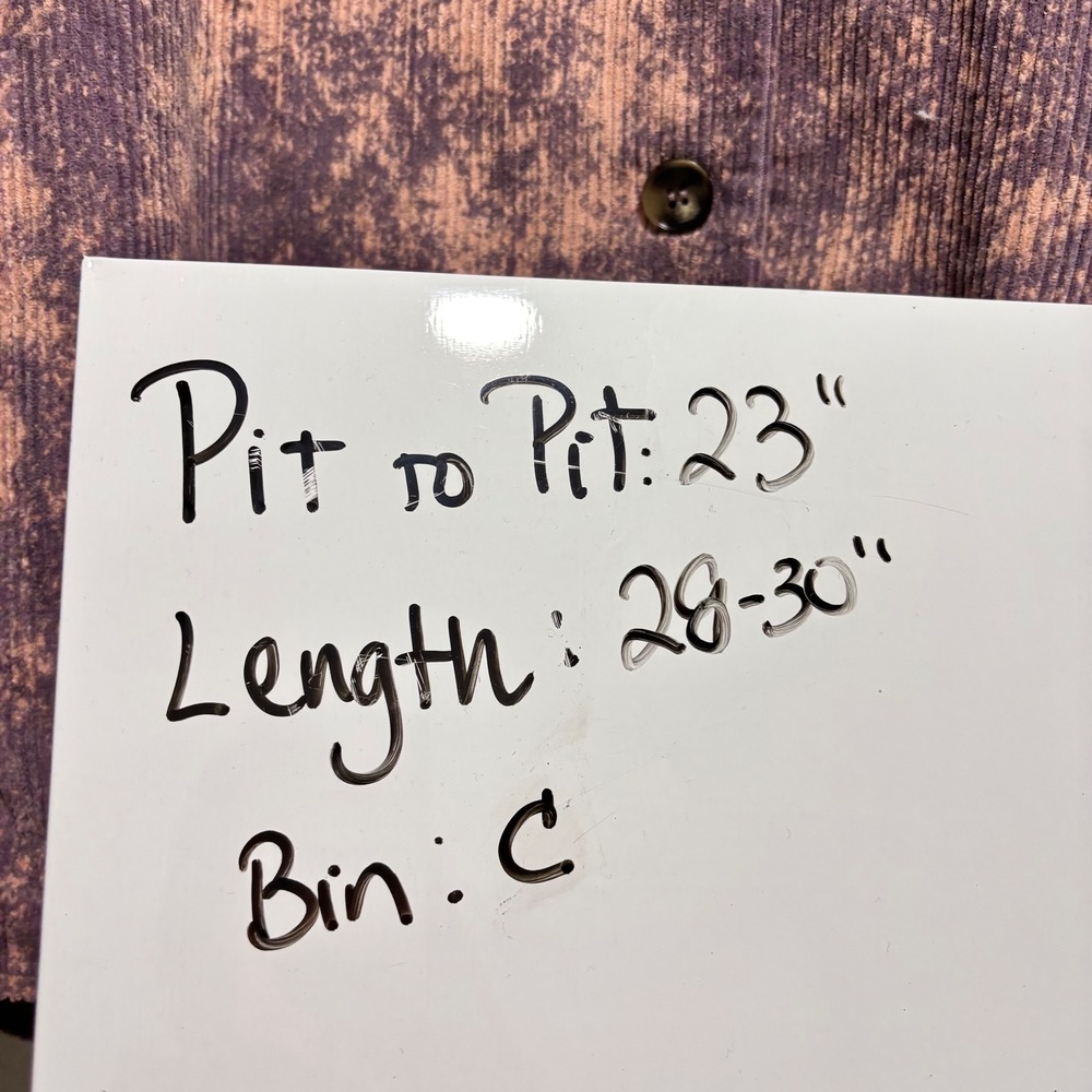 Mystree Shacket Corduroy Bleached Purple Pink Oversized Button Up Shirt Jacket M - Picture 11 of 11